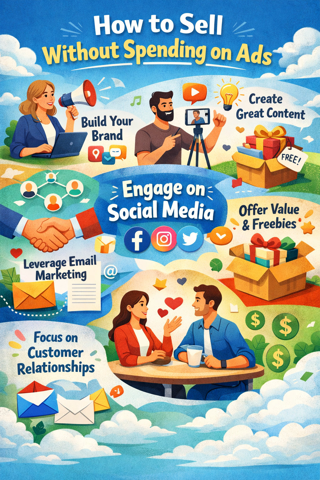 How to Sell Without Spending on Ads